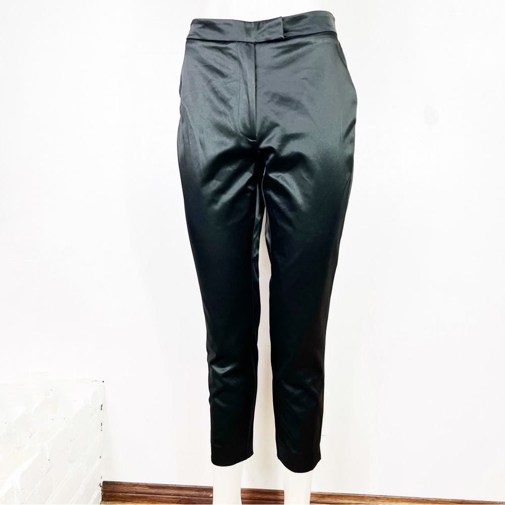 Esprit De Corp womens capri straight leg acetate black pants (see measurements)